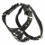 Шлейка кожаная "с треугольником"  однослойная ширина 25 мм шея 44-60 см, грудь 69-77 см (Новинка!!!)