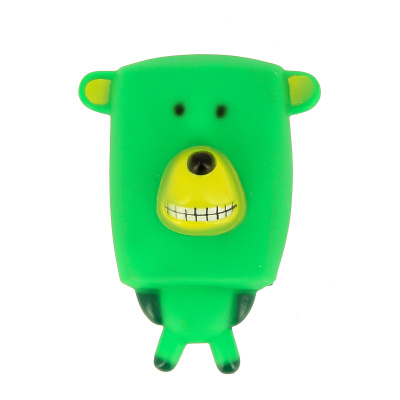 Игрушка из винила "Мишка" 11х9см